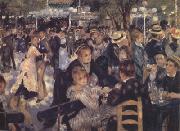 Pierre-Auguste Renoir Dance at the Moulin de la Galette (nn02) oil painting